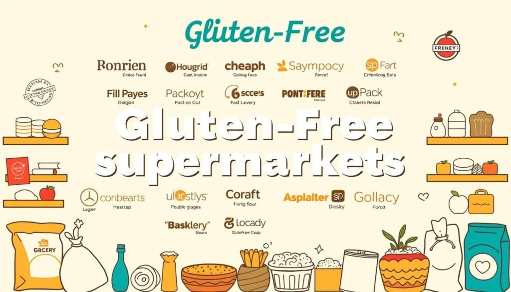 liste de supermarchés sans gluten