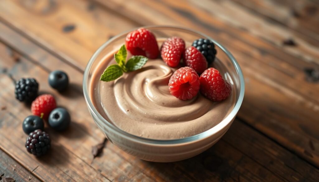 mousse au chocolat légère