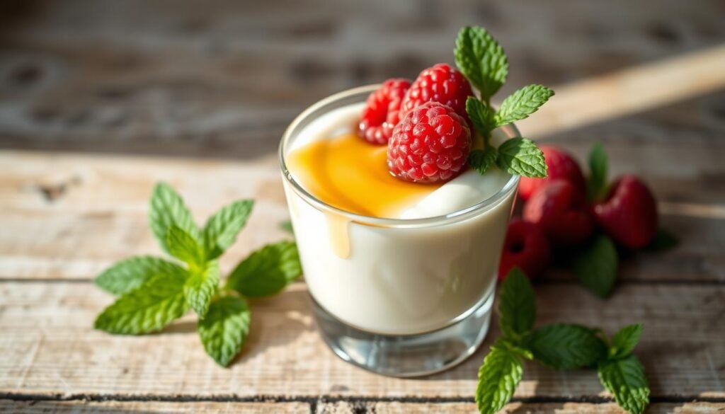 panna cotta légère