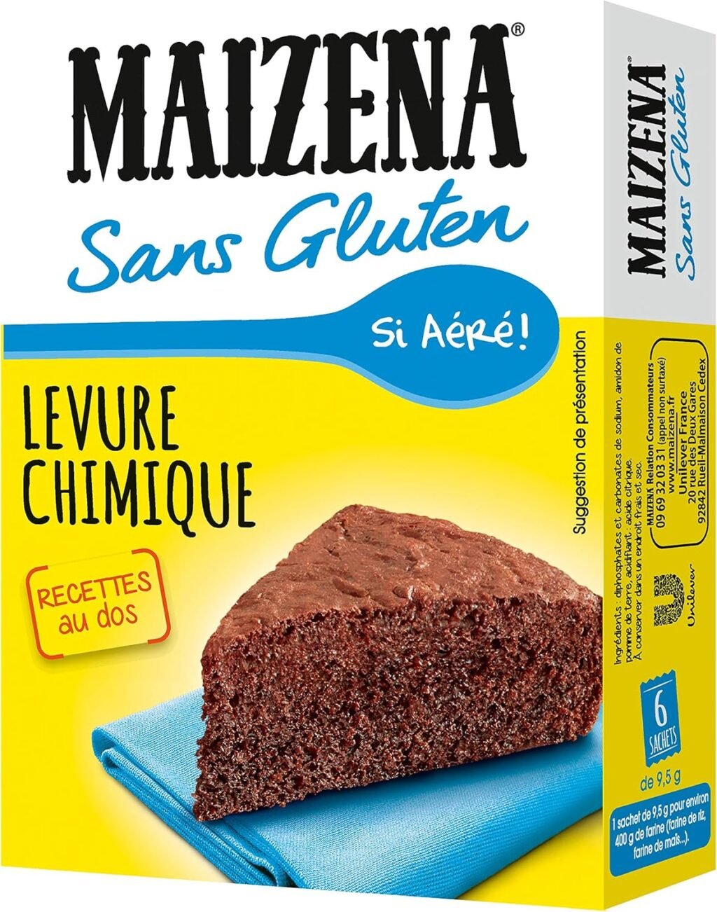 Levure sans gluten Maïzena